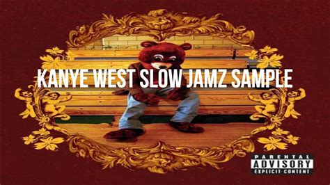 slow jamz kanye west sample